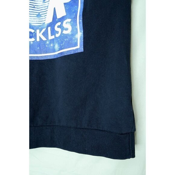 Y&R RCKLSS Young & Reckless Sweatshirt Black Long Sleeves Logo Men's Size Large - Picture 5 of 14